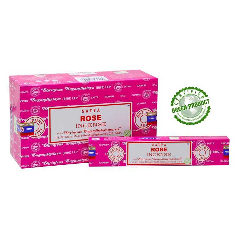 Satya Rökelsepinnar - Rose