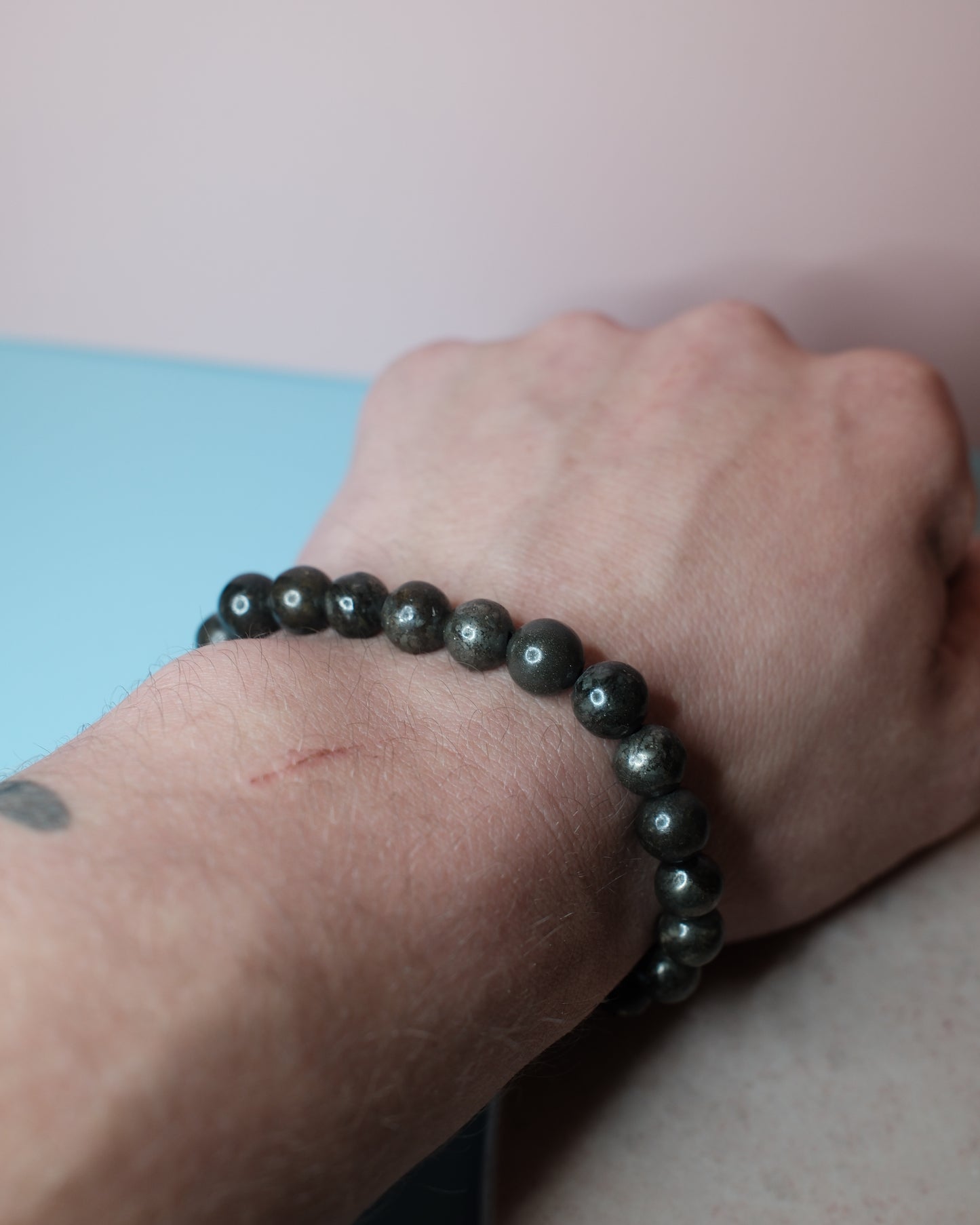 Armband - Hematit (8 mm)
