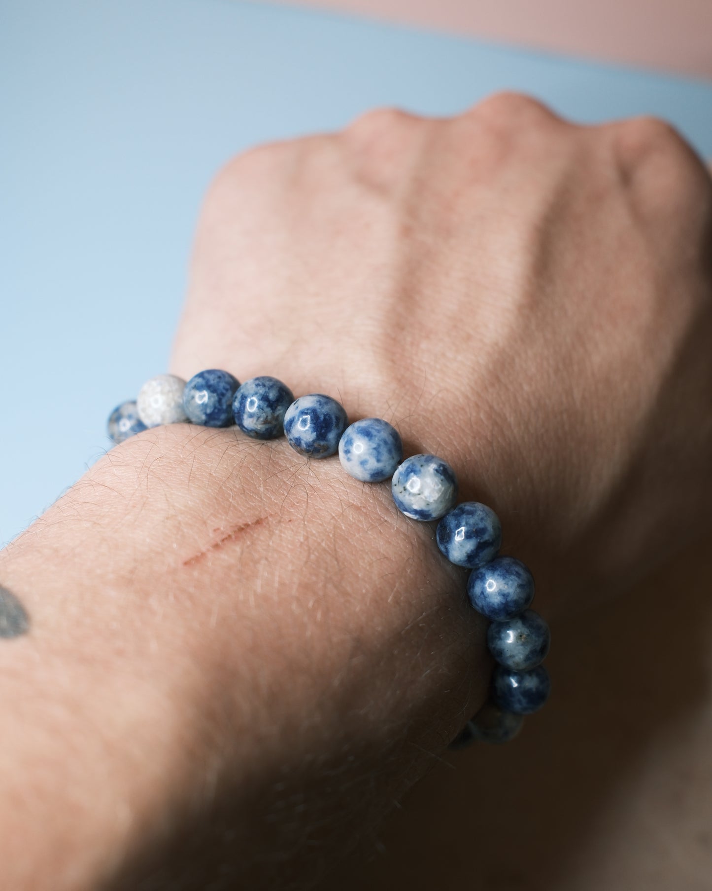 Armband - Sodalit (8 mm)