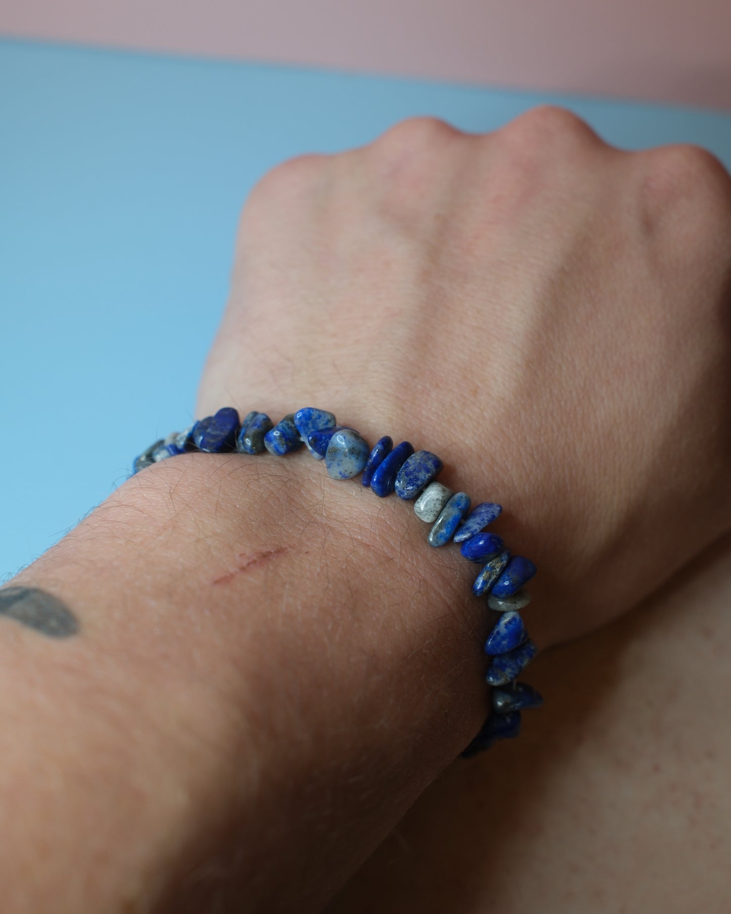 Chipsarmband - Lapis Lazuli