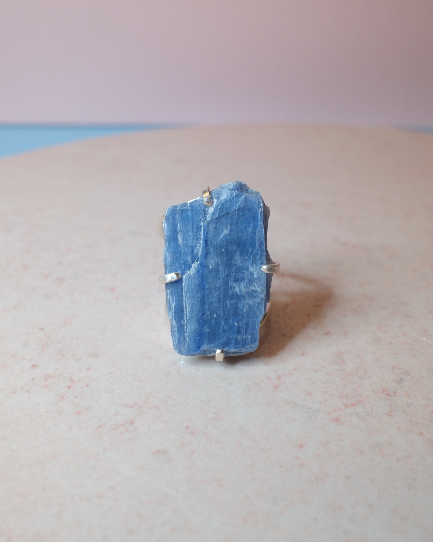 Kyanit ring, silver (A)