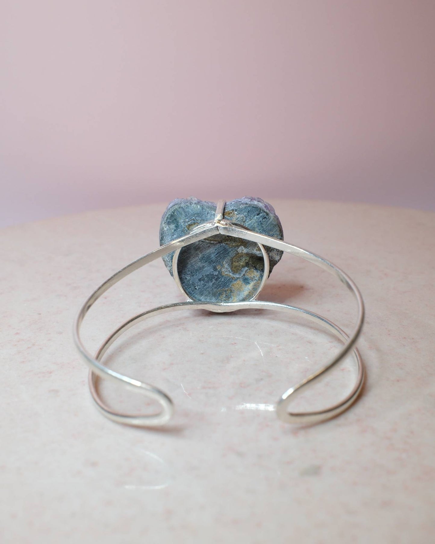 Ametist armband, silver (C) Spiritana