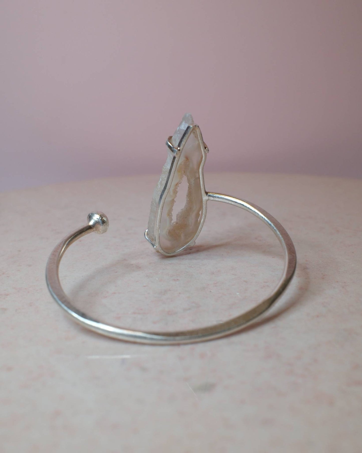 Agat armband, silver (C) Spiritana