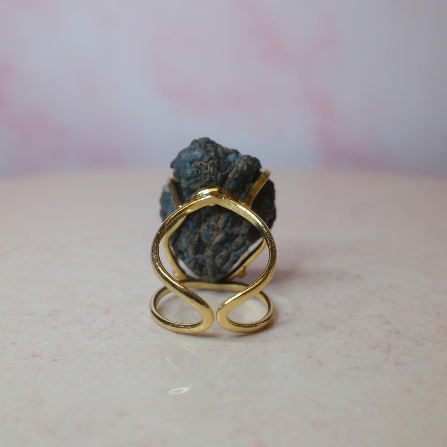 Agatgeod ring, guld (C) Spiritana