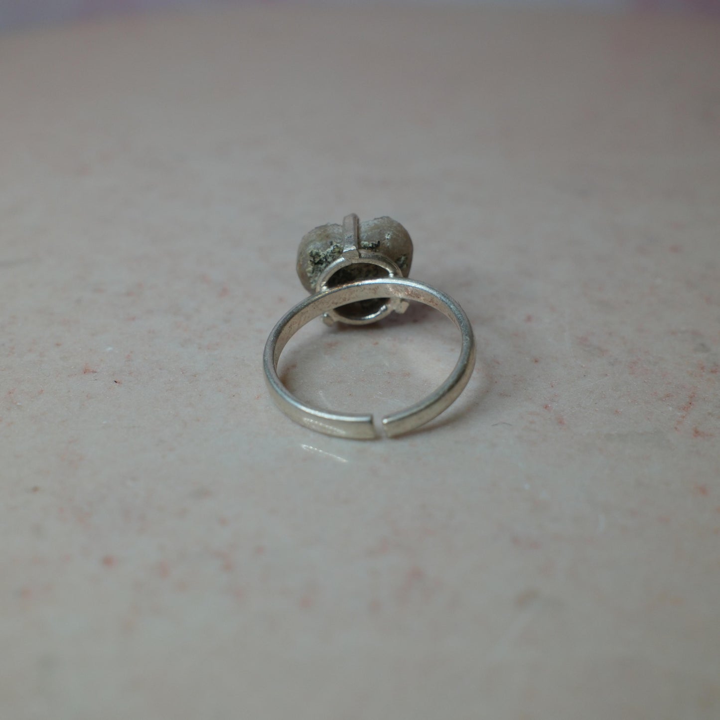 Druzy kvarts ring, guld (A) Spiritana