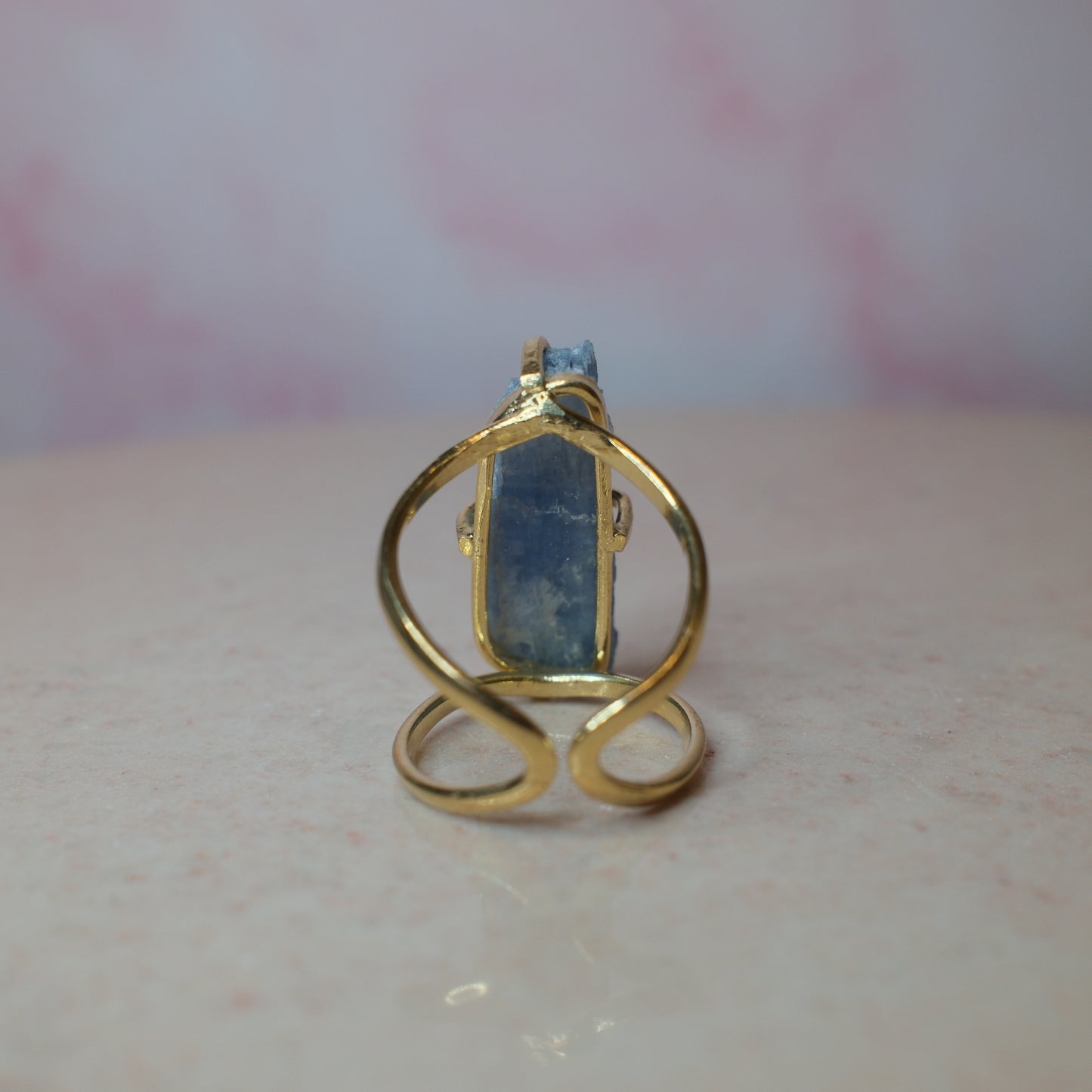 Kyanit ring, guld (F) Spiritana