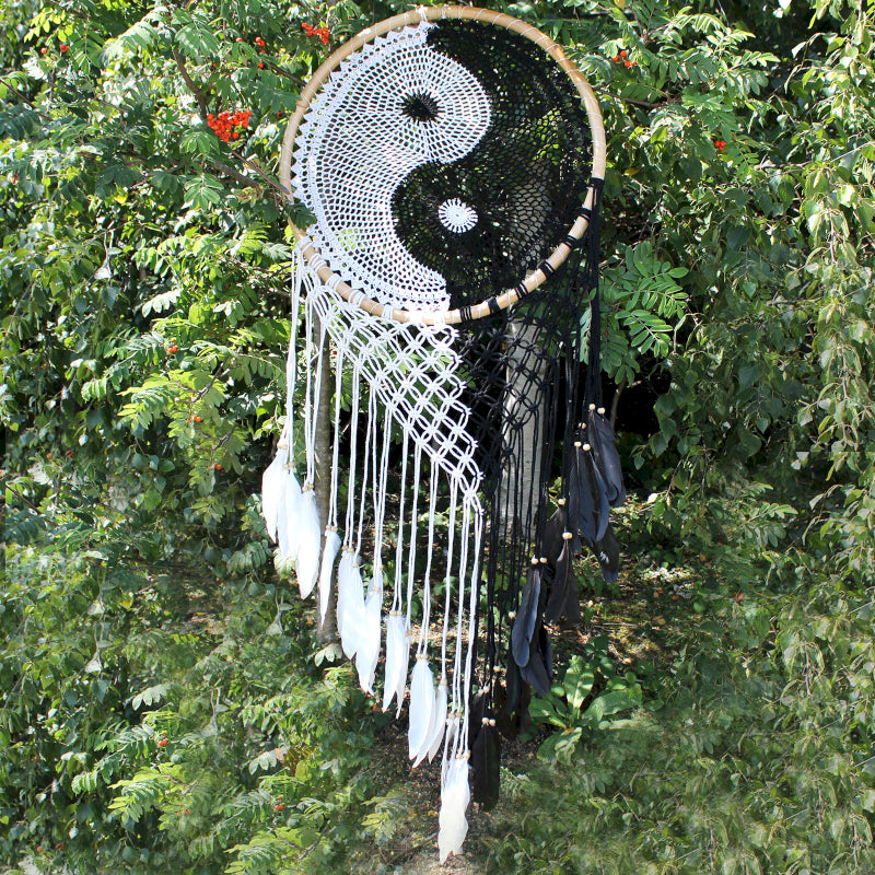 Drömfångare, extra stor - Yin Yang