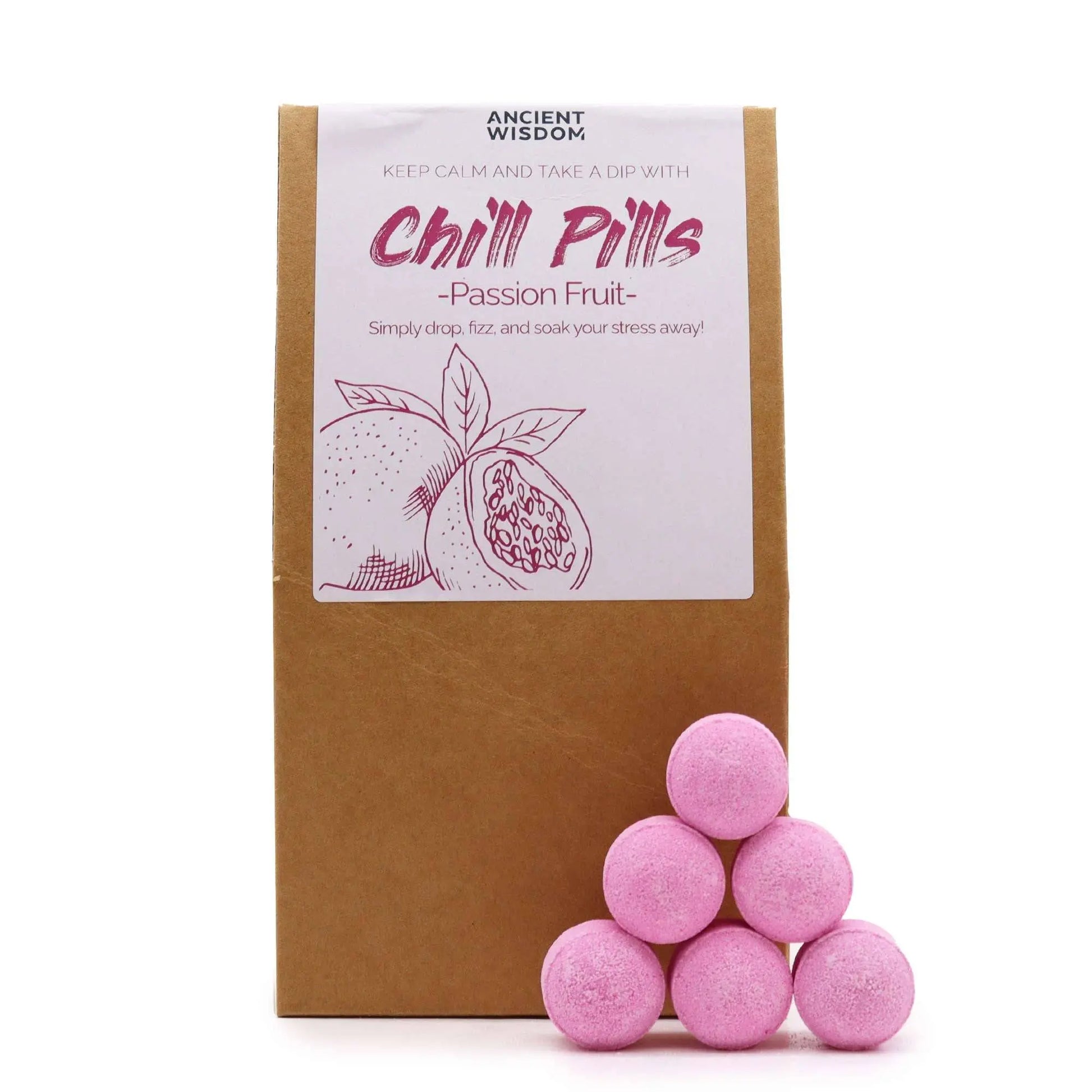 Chill Pill Badbomb - Passion Fruit Spiritana