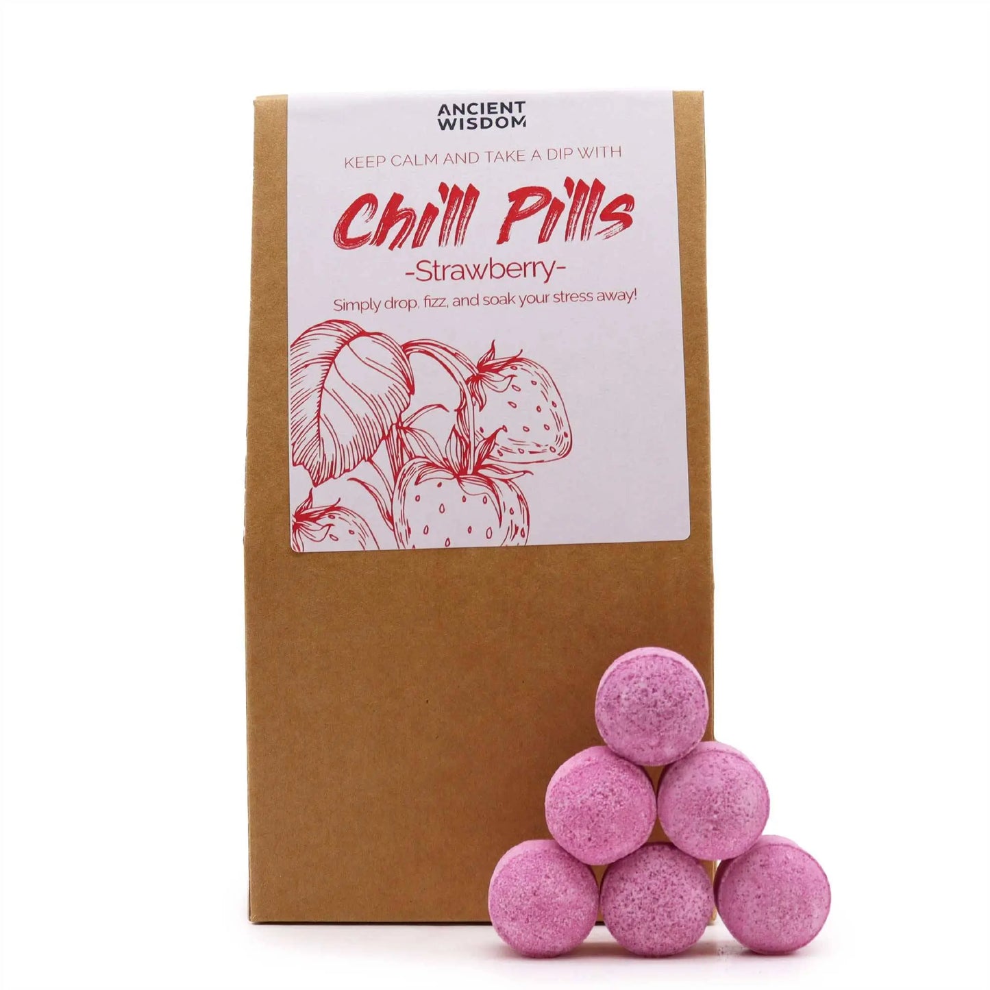 Chill Pill Badbomb - Strawberry Spiritana