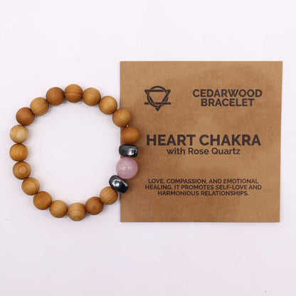 Chakraarmband - Hjärtchakra