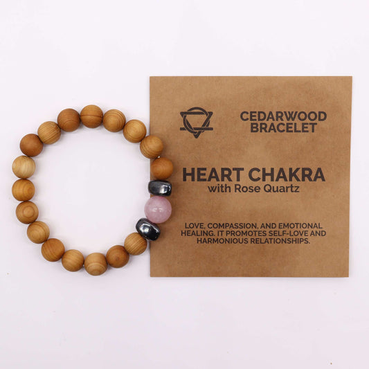 Chakraarmband - Hjärtchakra