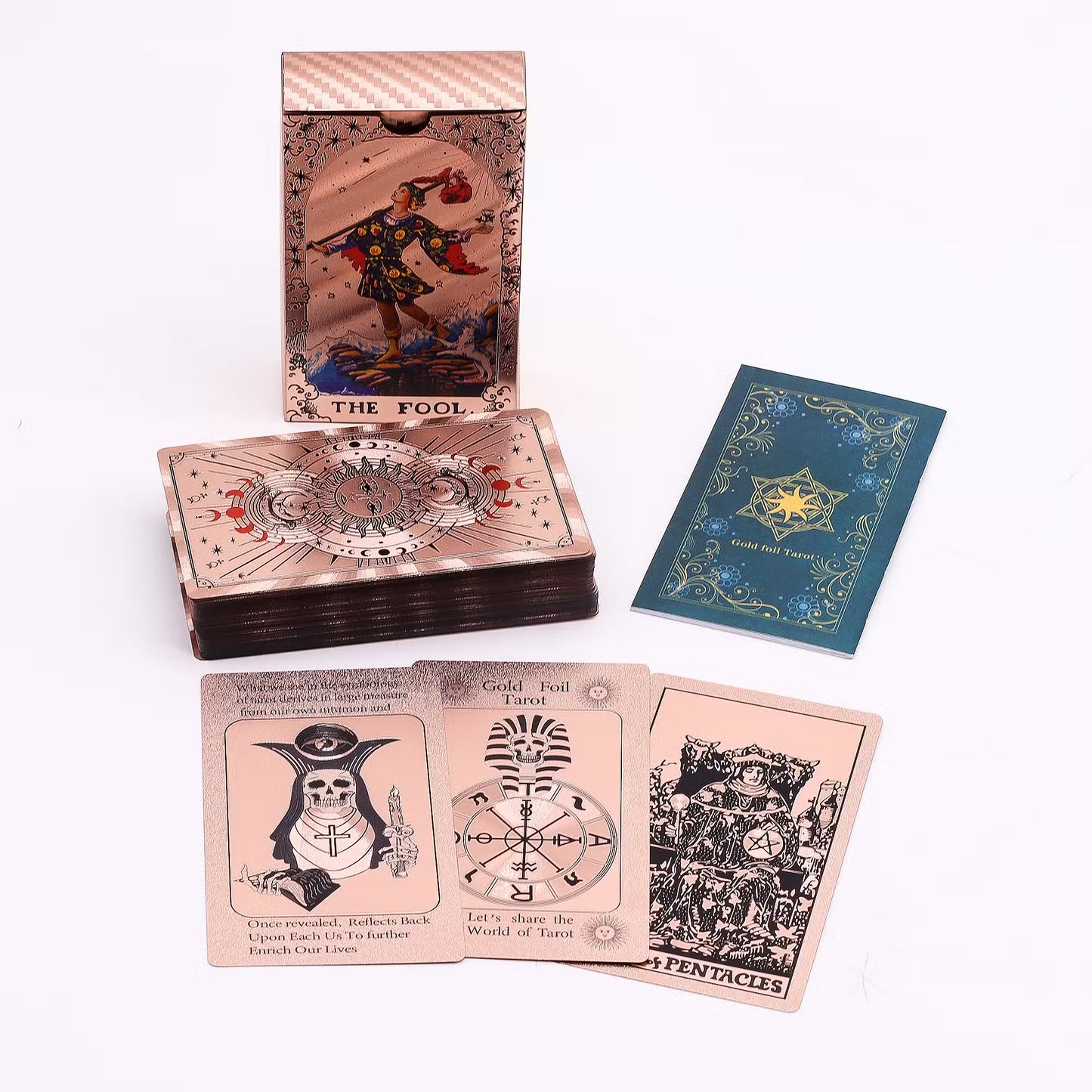 Tarotkort Roséguld - Moon phase