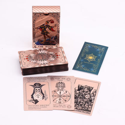 Tarotkort Roséguld - Moon phase