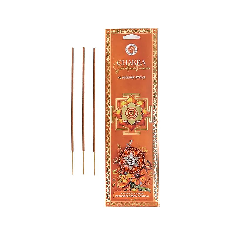 Rökelsepinnar - Svadhisthana, sakralchakra