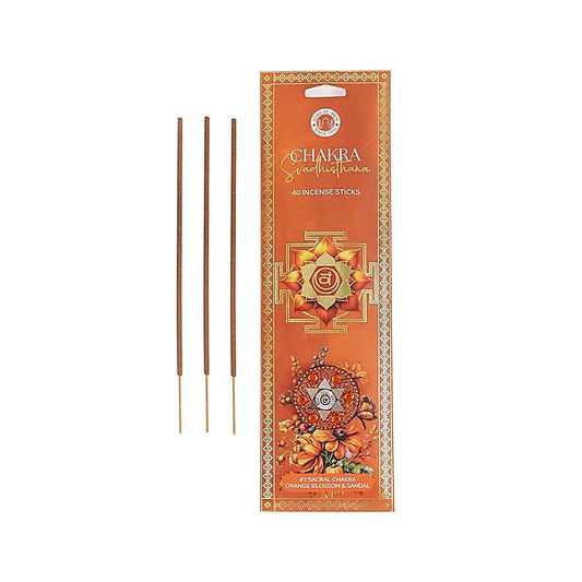 Rökelsepinnar - Svadhisthana, sakralchakra