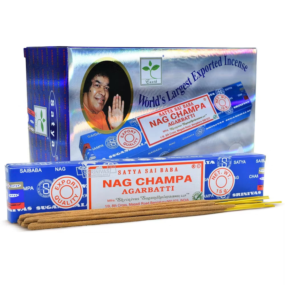 Satya Rökelsepinnar - Nag Champa Agarbatti