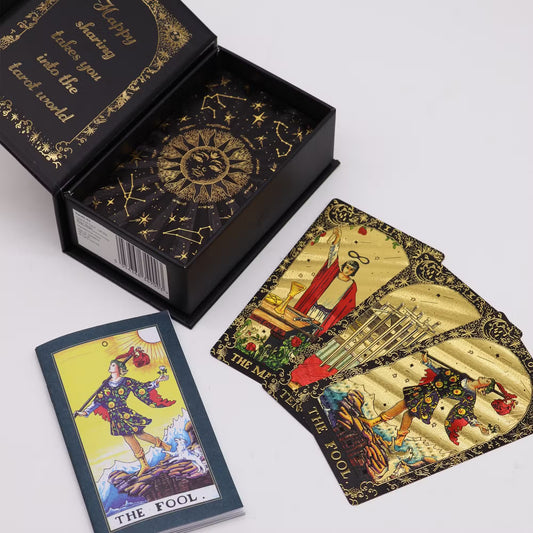 Tarotkort Guldfolierad - Let the Magic Begin