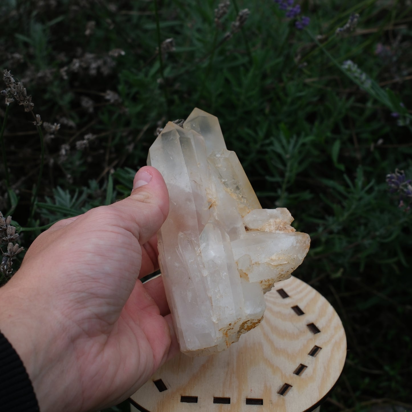 Bergkristallkluster #83