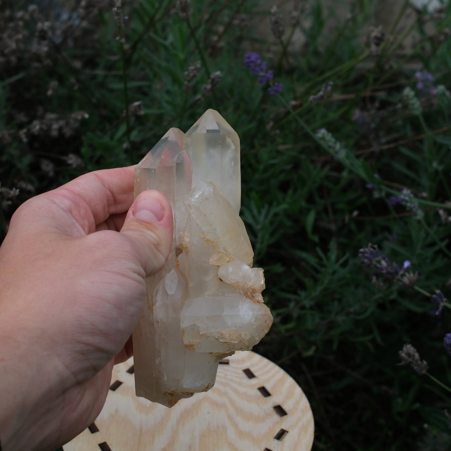 Bergkristallkluster #83