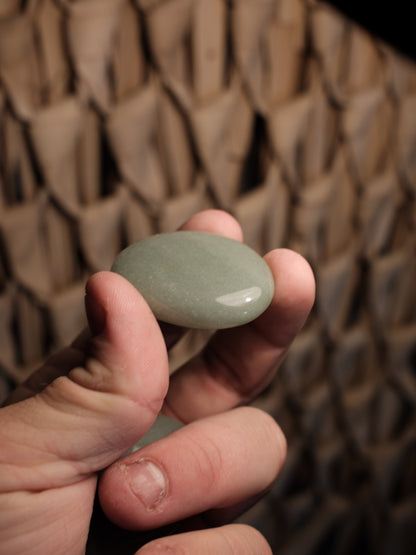 Grön Kvarts Handsten, Trumlad