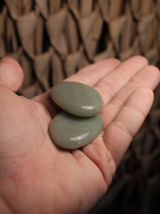 Grön Kvarts Handsten, Trumlad