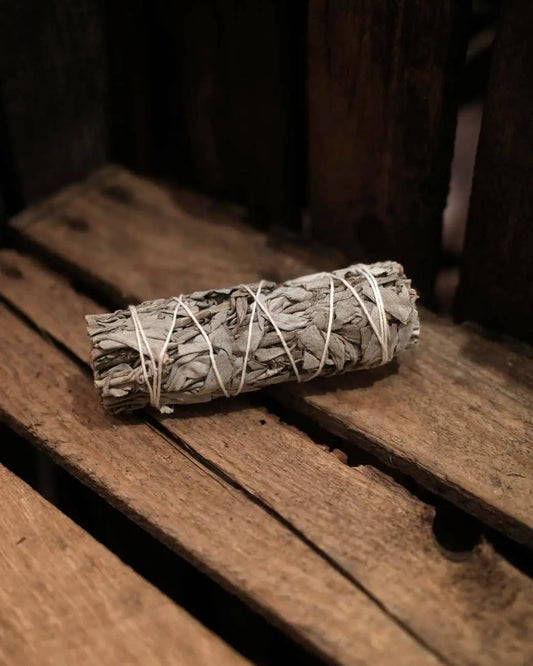 Smudge Stick - Vit Salvia (10 cm) Spiritana