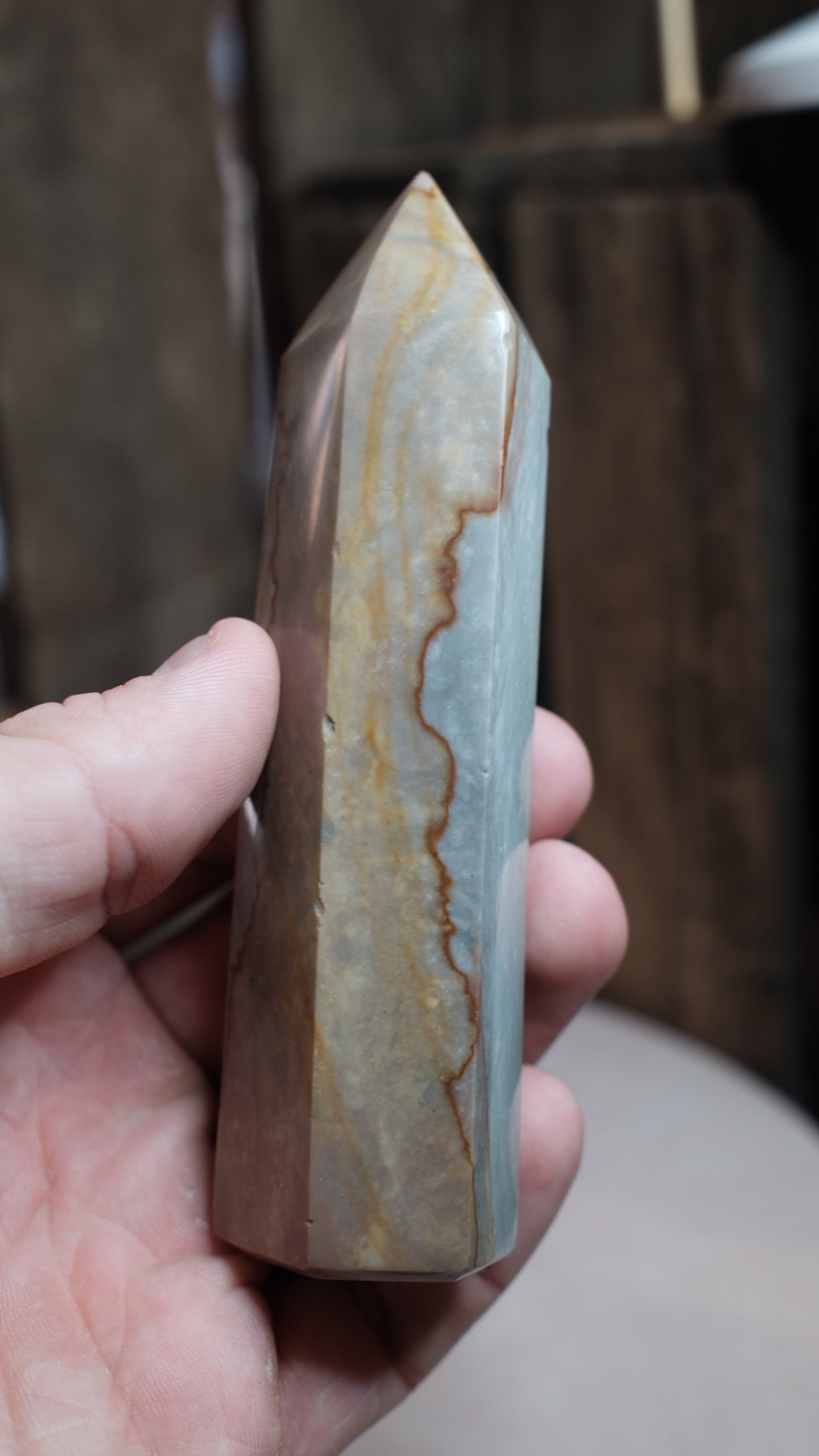 Polykrom Jaspis, torn #B