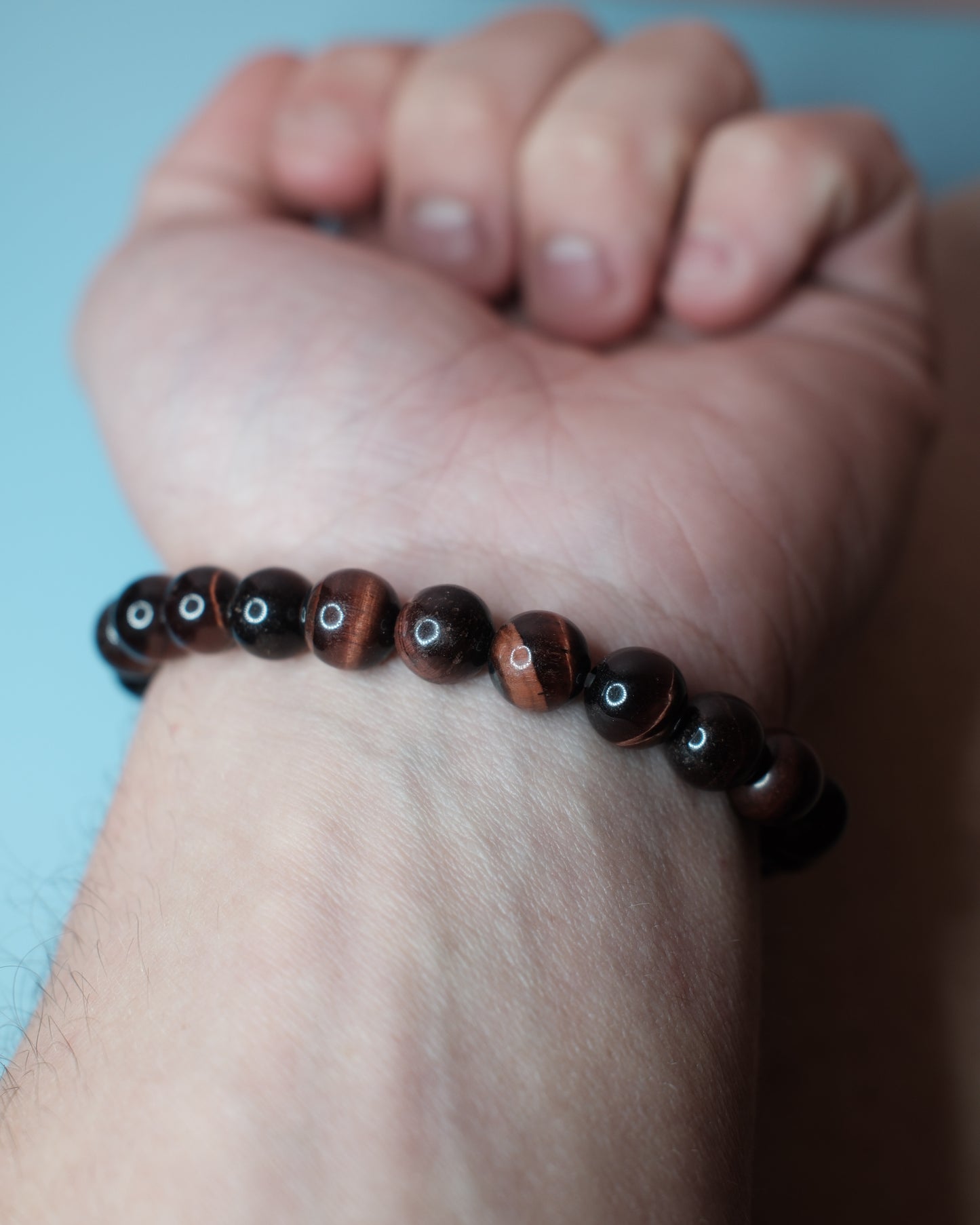 Tigeröga Armband, 8 mm