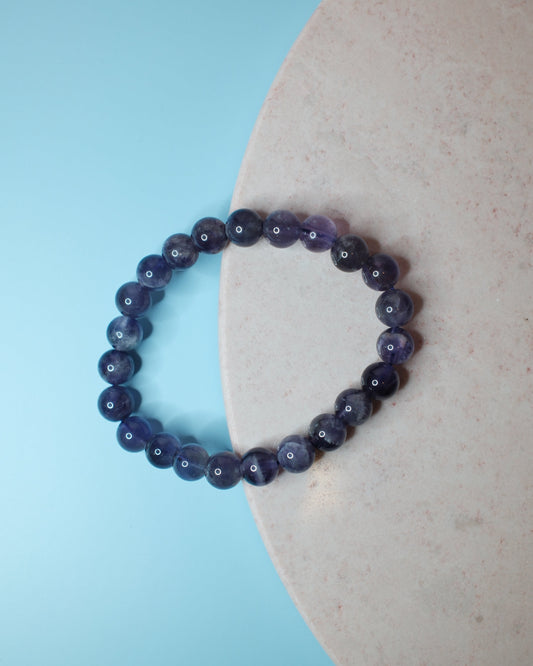 Armband - Ametist (8 mm)
