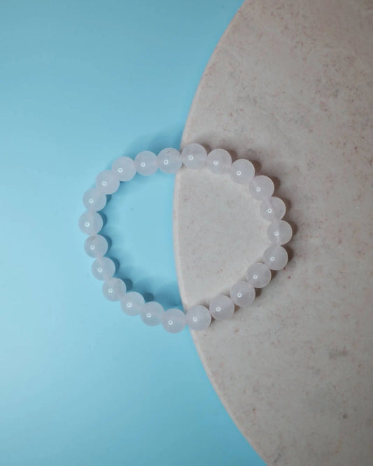 Armband rosenkvarts 8 mm Spiritana