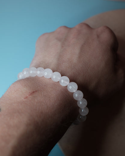Armband - Rosenkvarts (8 mm)