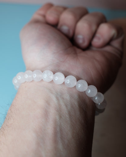 Armband - Rosenkvarts (8 mm)
