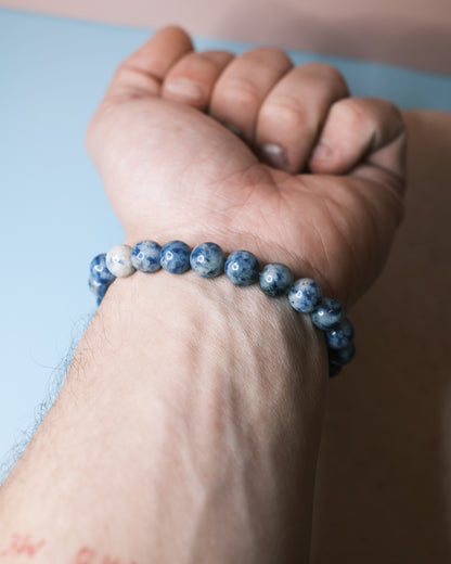 Armband - Sodalit (8 mm)