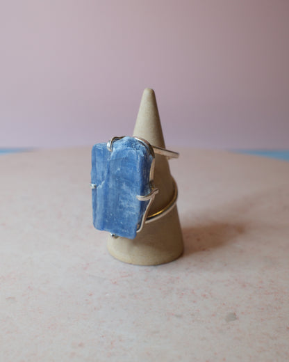 Kyanit ring, silver (A)