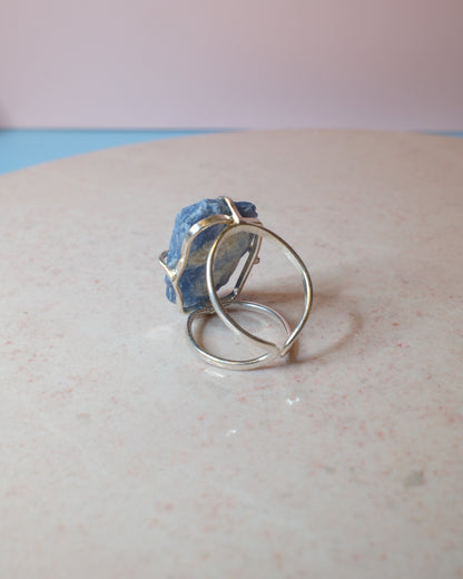 Kyanit ring, silver (A)