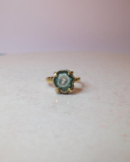 Stalaktit ring, guld (A)