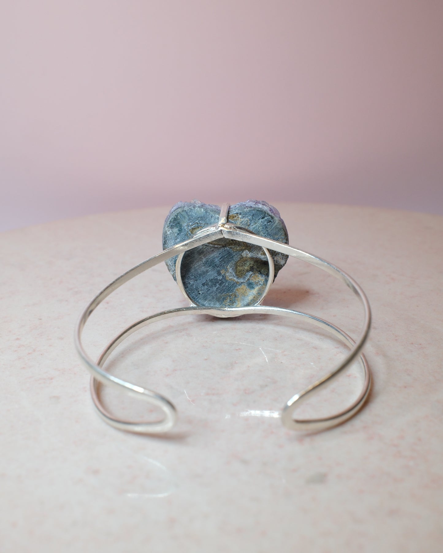 Ametist armband, silver (C)