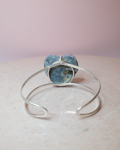 Ametist armband, silver (C)