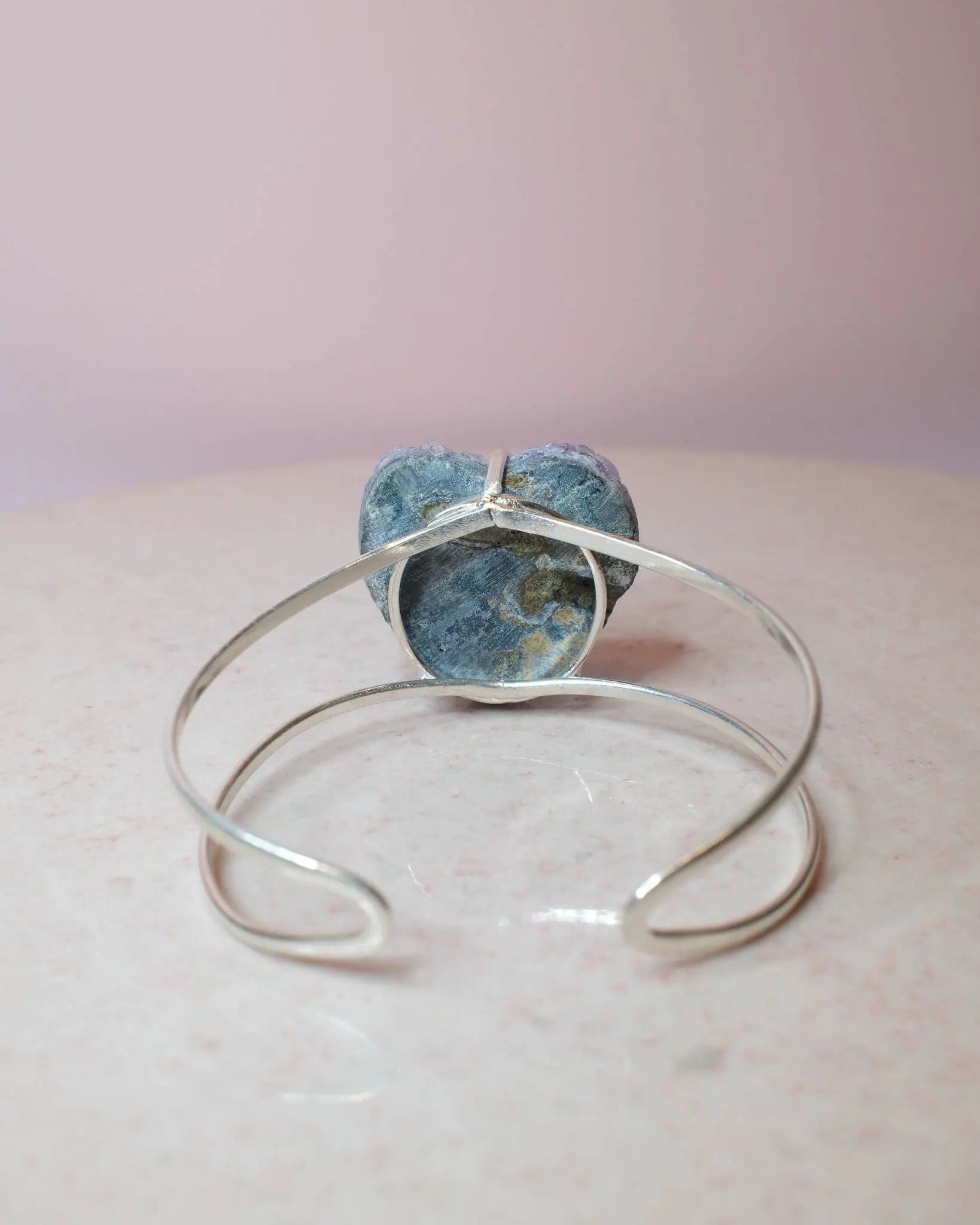 Ametist armband, silver (C) Spiritana