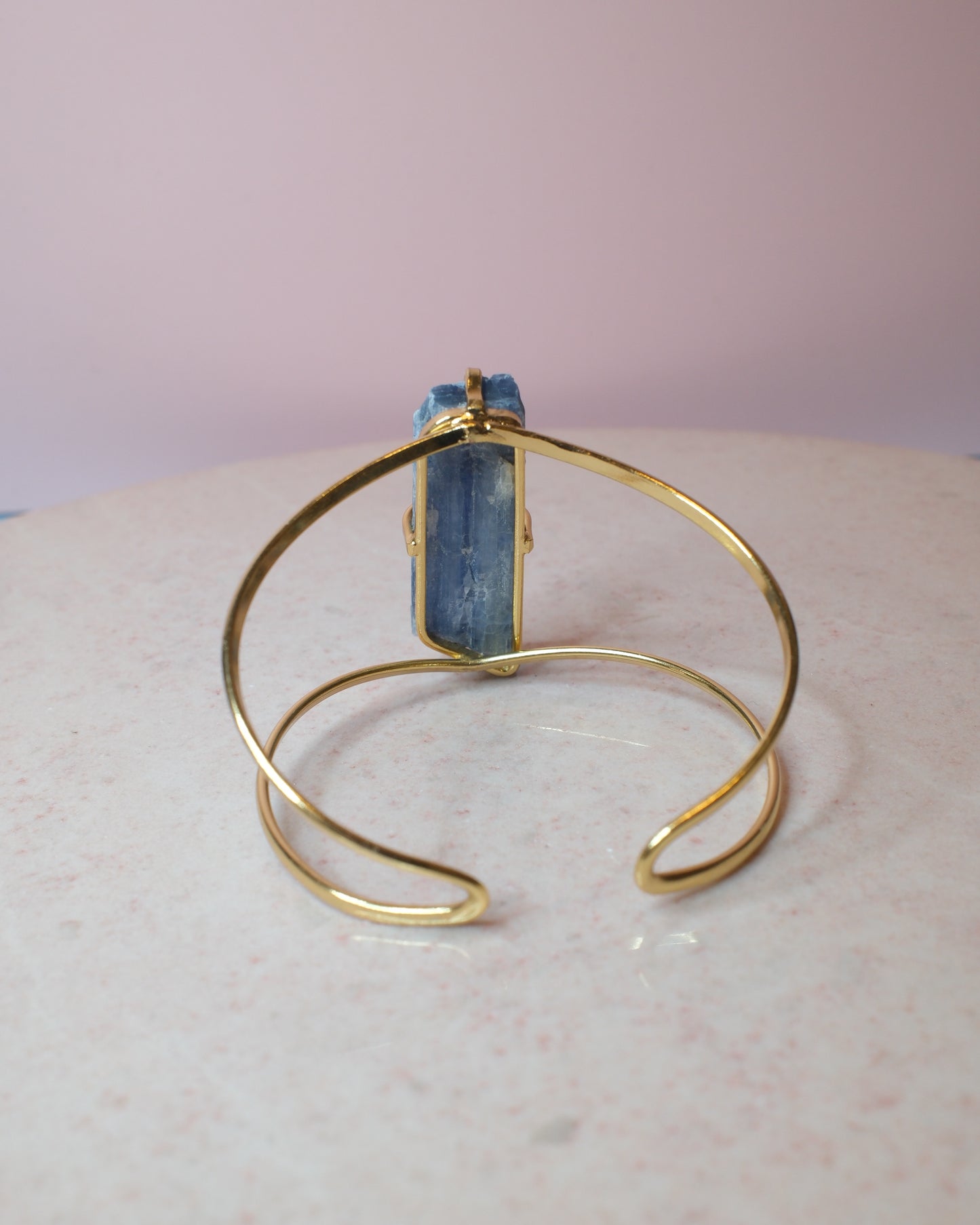 Kyanit armband, guld (A)