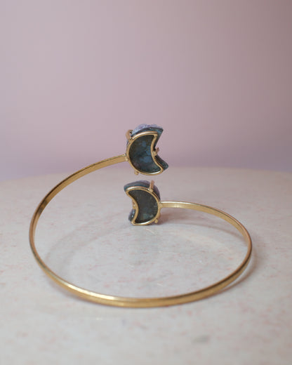 Ametist armband, guld (B)
