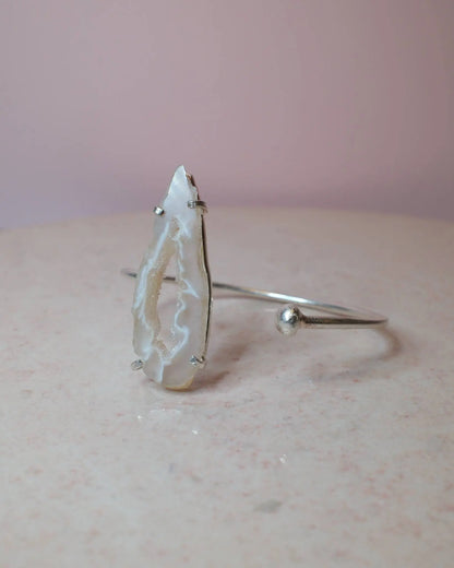 Agat armband, silver (C) Spiritana