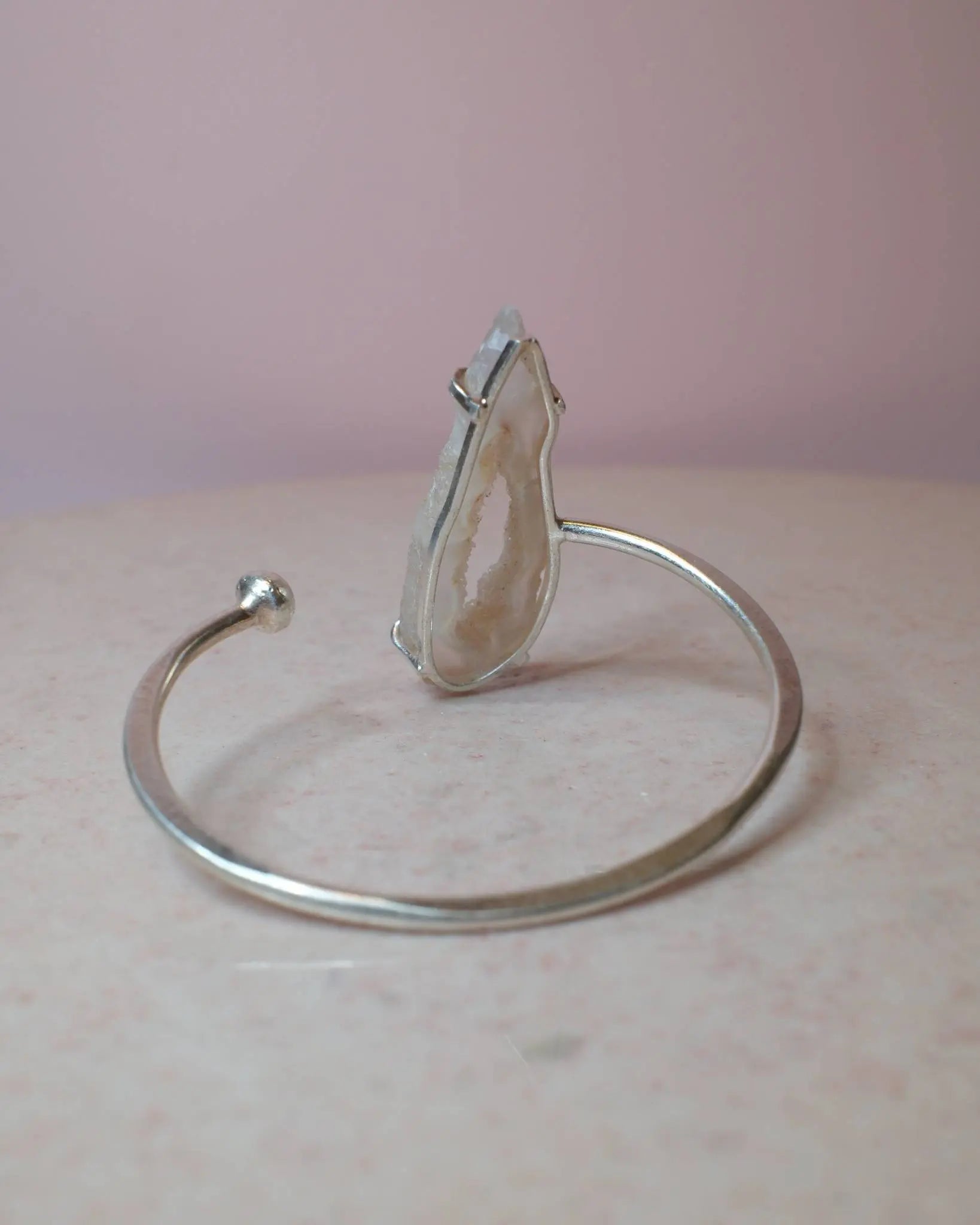 Agat armband, silver (C) Spiritana