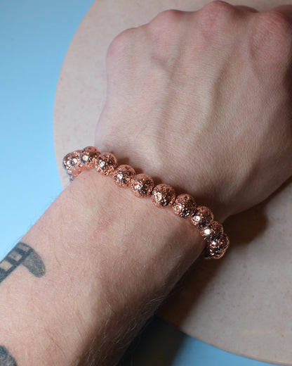 Koppar armband, 8 mm