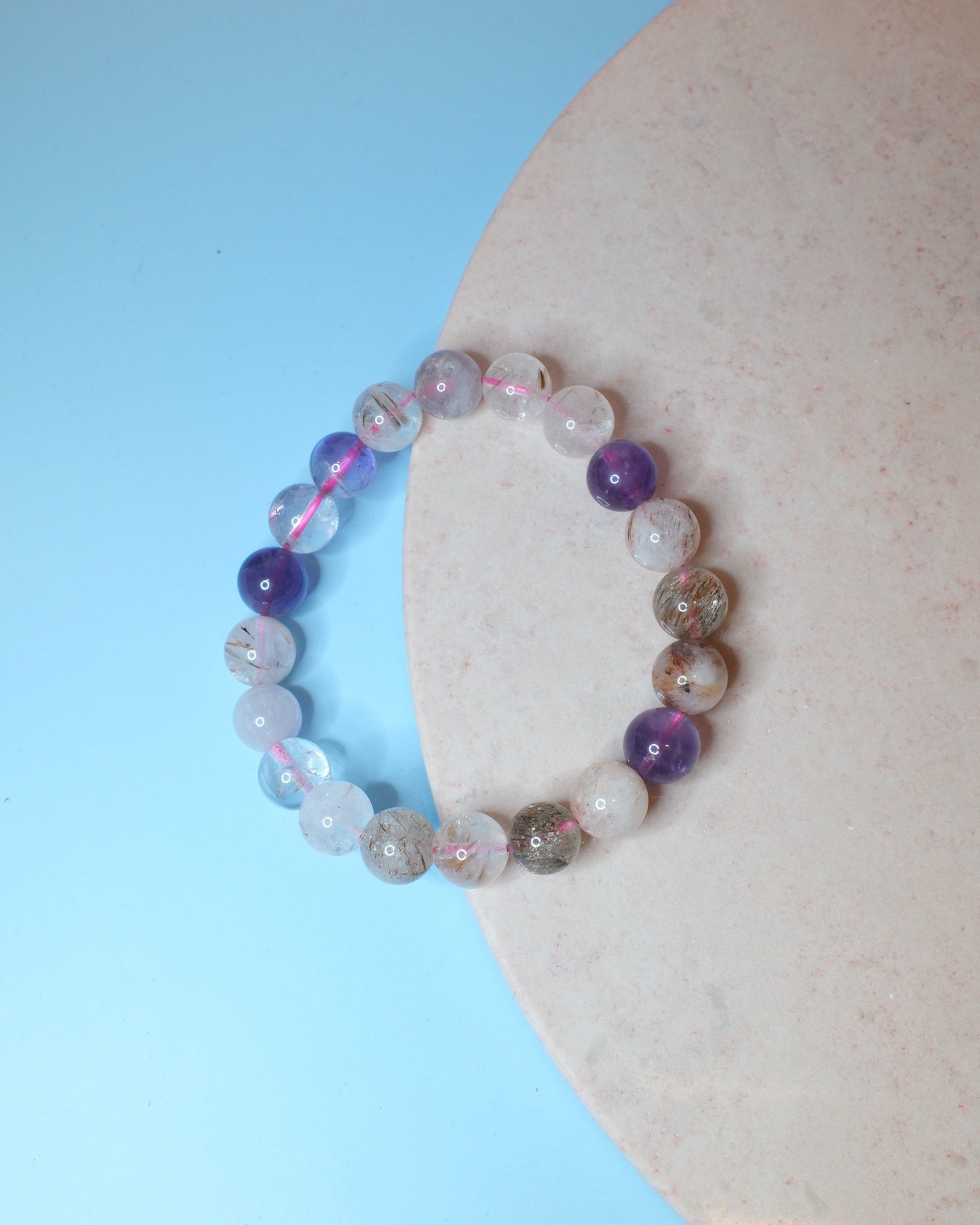 Kakoxenit armband, 10 mm