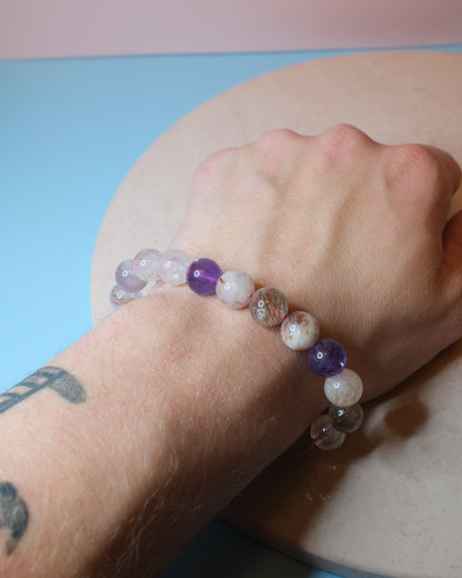 Kakoxenit armband, 10 mm
