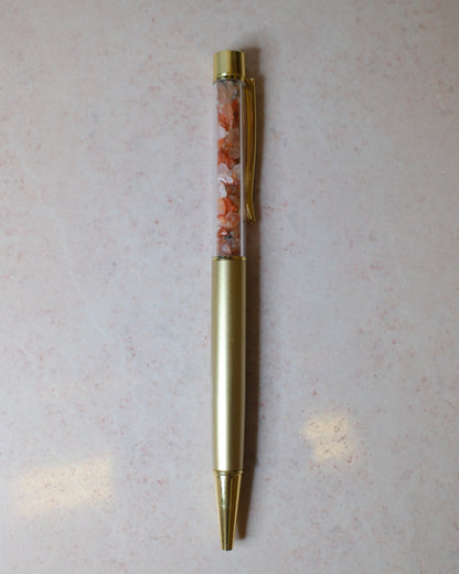 Bläckpenna med Karneol