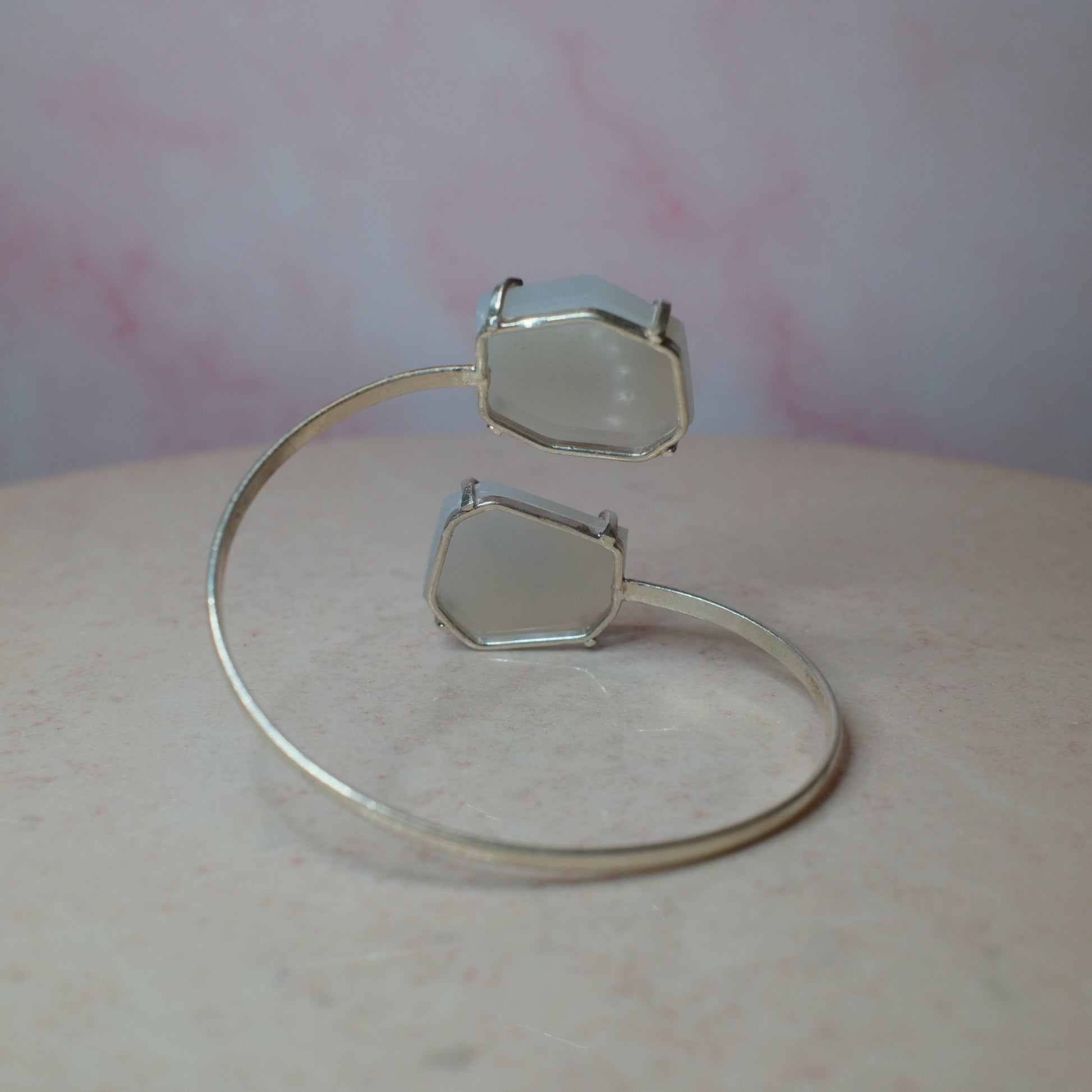 Agat armband, silver (B) Spiritana