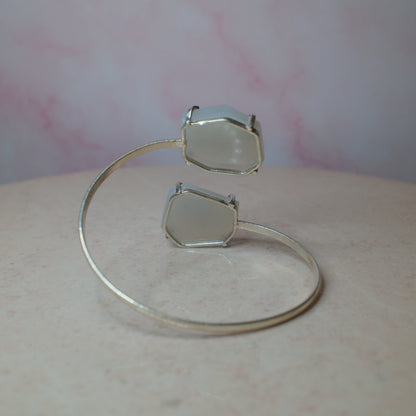 Agat armband, silver (B) Spiritana