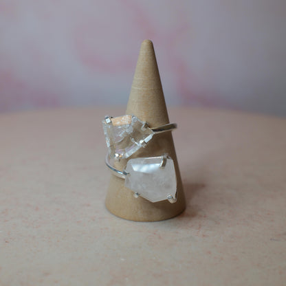 Bergkristall ring, silver (A) Spiritana